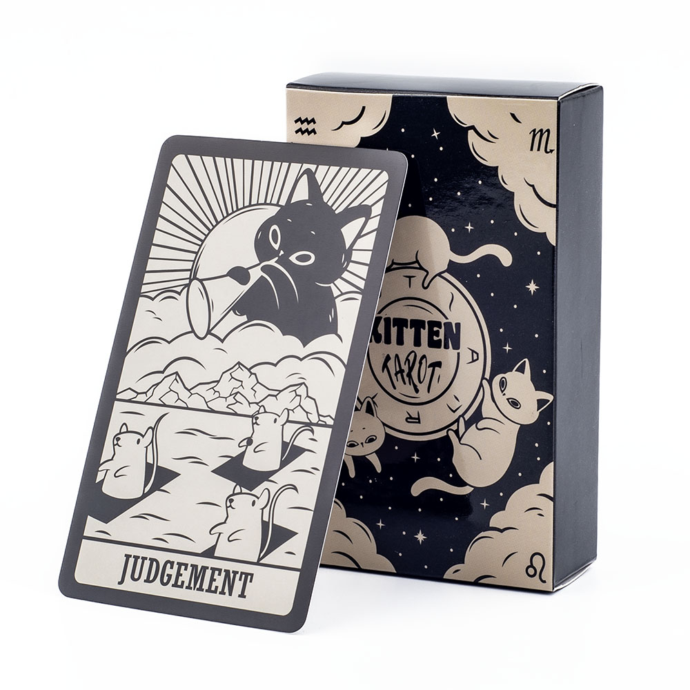 ชุดไพ่ทาโรต์ลายลูกแมว 78 ใบ ดี - Tarot Deck With Guidebook บทวิจารณ์และราคา