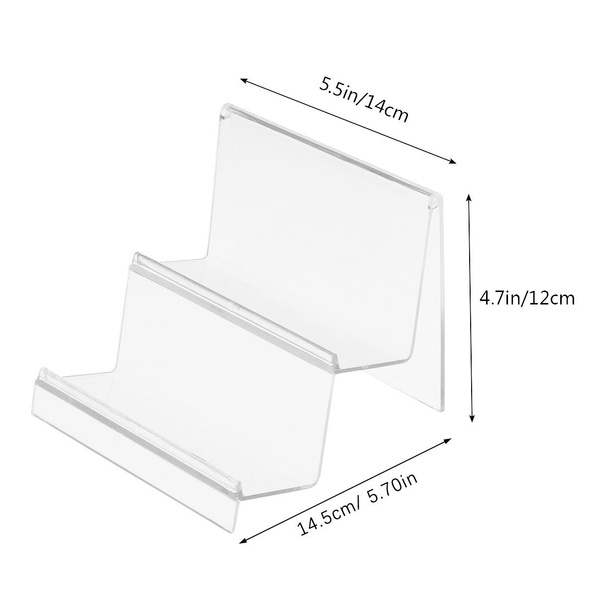 ชั้นวางกระเป๋าอะคริลิกแบบใส หล - Clear Acrylic Book Stand Holder บทวิจารณ์และราคา