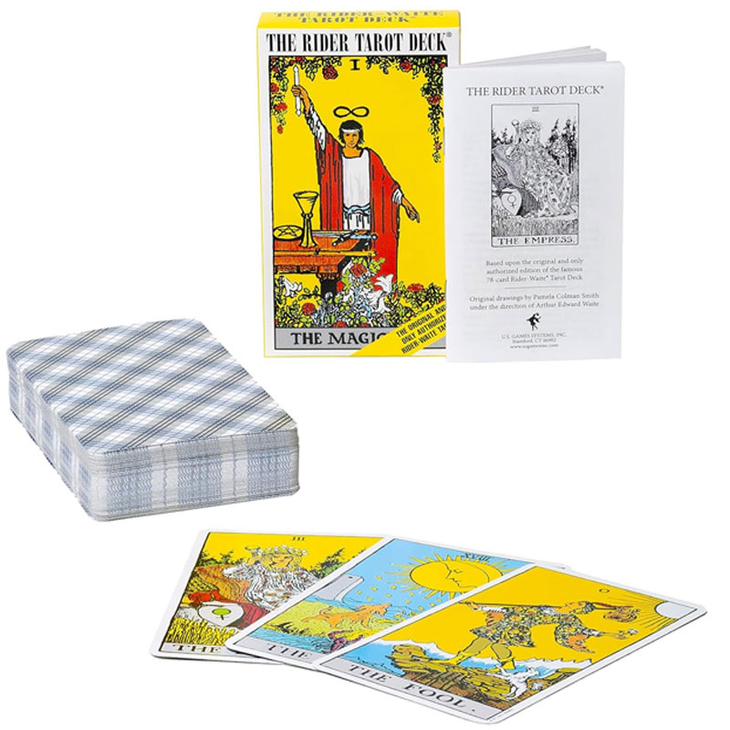 ชุดไพ่ทาโรต์ไรเดอร์-เวทของแท้  - Tarot Deck With Guidebook บทวิจารณ์และราคา