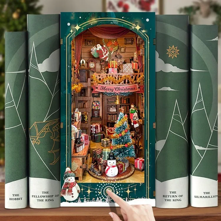 ชุดประกอบชั้นวางหนังสือไม้ DIY - Diy Wooden Book Nook Kit Shelf Insert บทวิจารณ์และราคา