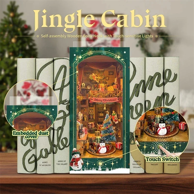 ชุดประกอบชั้นวางหนังสือไม้ DIY - Diy Wooden Book Nook Kit Shelf Insert บทวิจารณ์และราคา