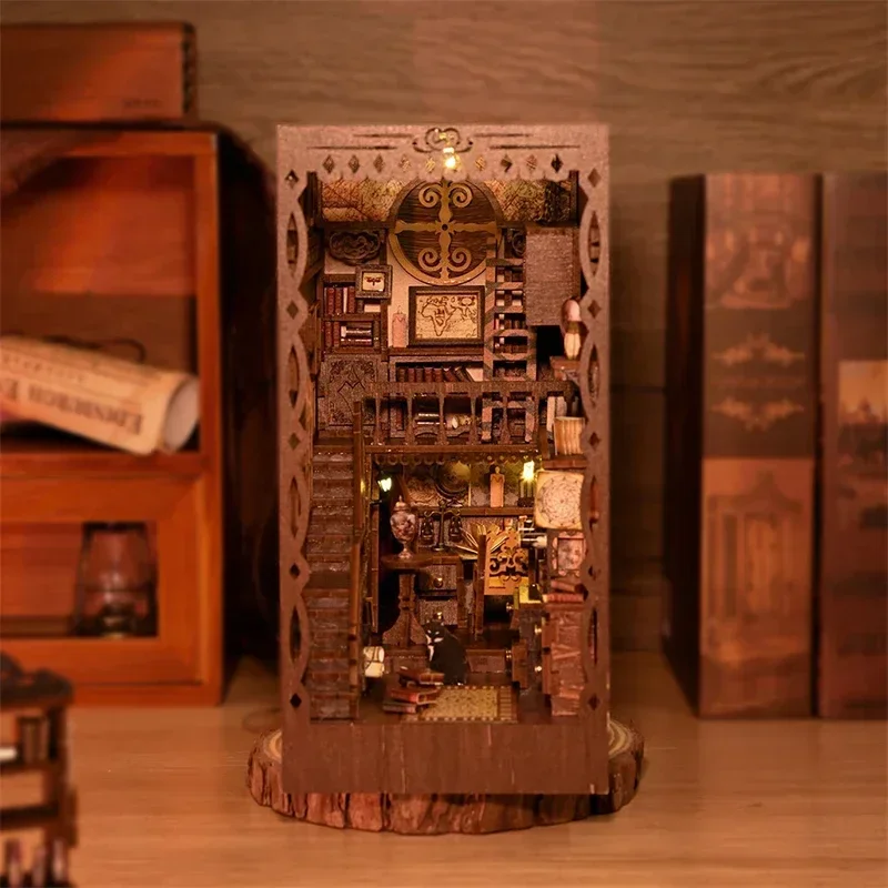 ชุดประกอบชั้นวางหนังสือไม้ DIY - Diy Wooden Book Nook Kit Shelf Insert บทวิจารณ์และราคา